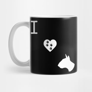 I LOVE BULL TERRIER Mug